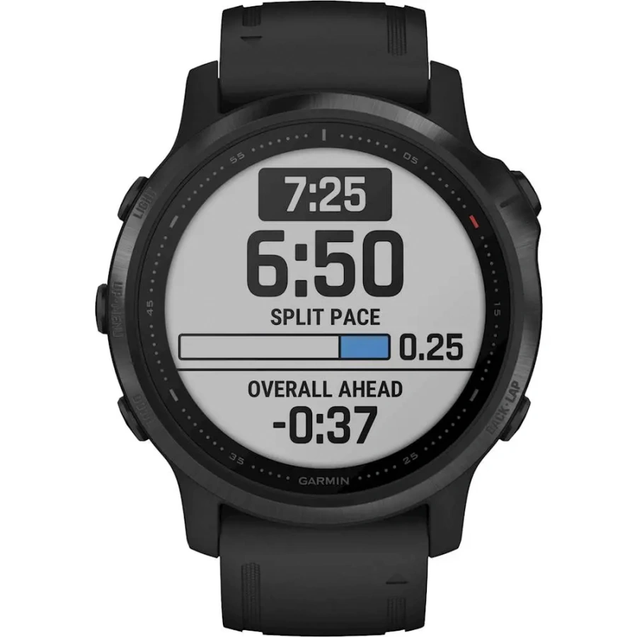 Смарт-годинник Garmin Fenix 6S Pro Black With Black Band (010-02159-13)