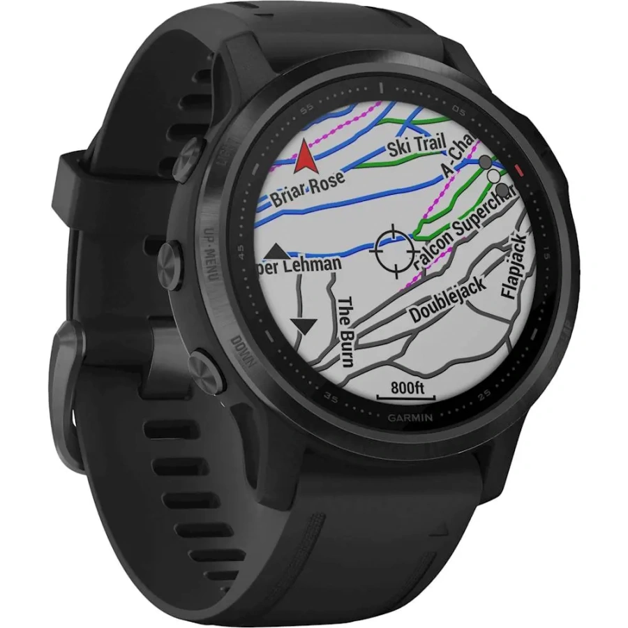 Смарт-годинник Garmin Fenix 6S Pro Black With Black Band (010-02159-13)