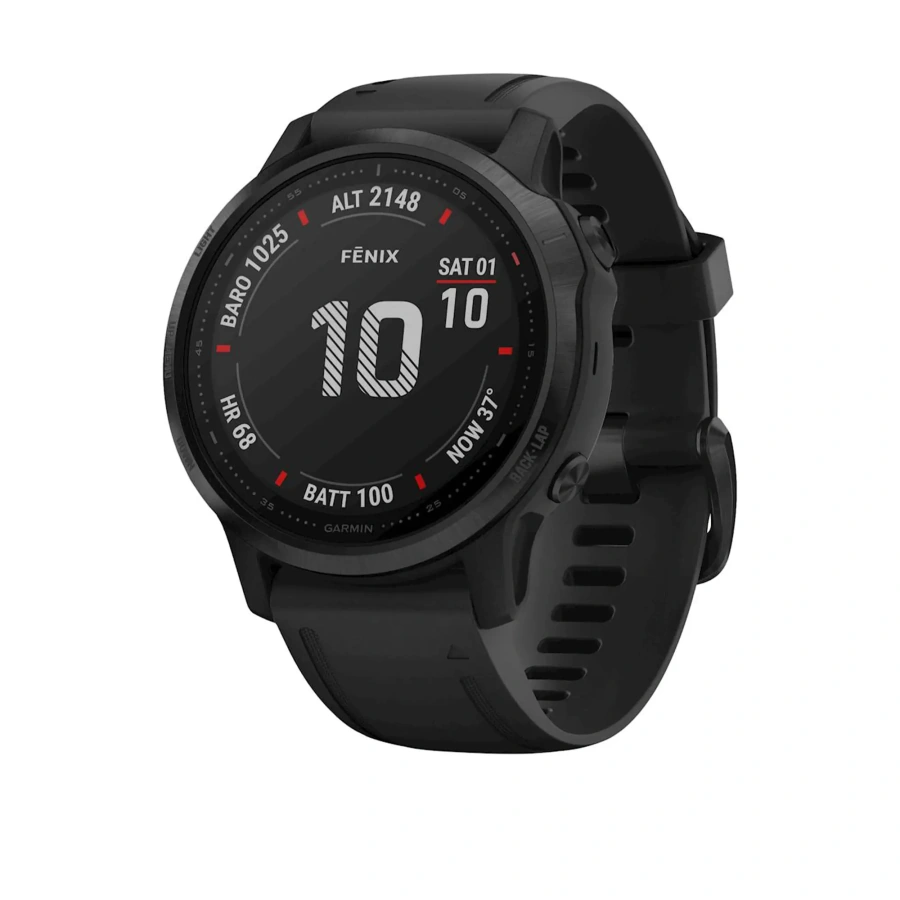 Смарт-годинник Garmin Fenix 6S Pro Black With Black Band (010-02159-13)