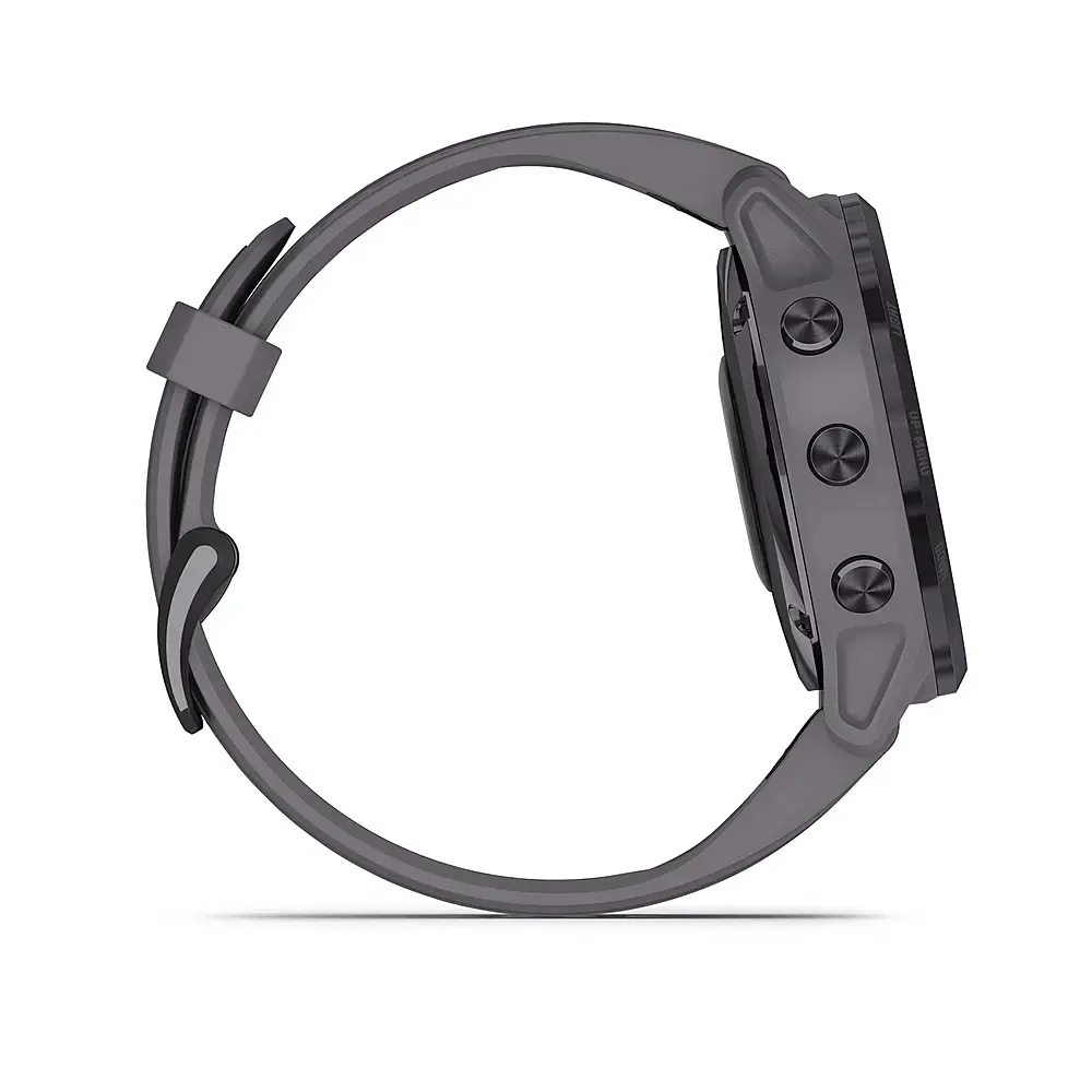 Смарт-годинник Garmin Fenix 6S Pro Solar Edition Amethyst Steel with Shale Gray Band (010-02409-15)