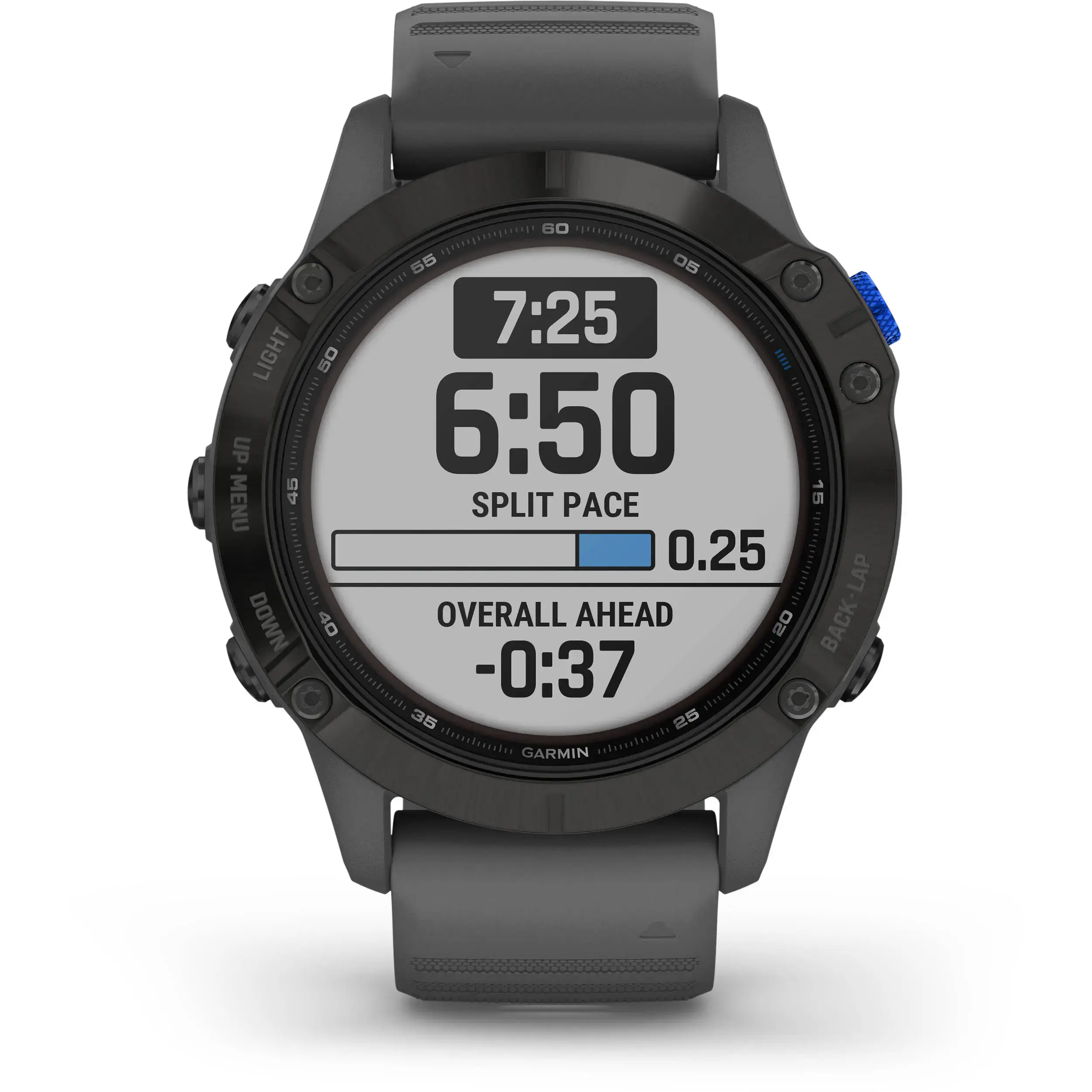 Смарт-часы Garmin Fenix 6 Pro Solar Edition Black With Gray Band (010-02410-11/10)