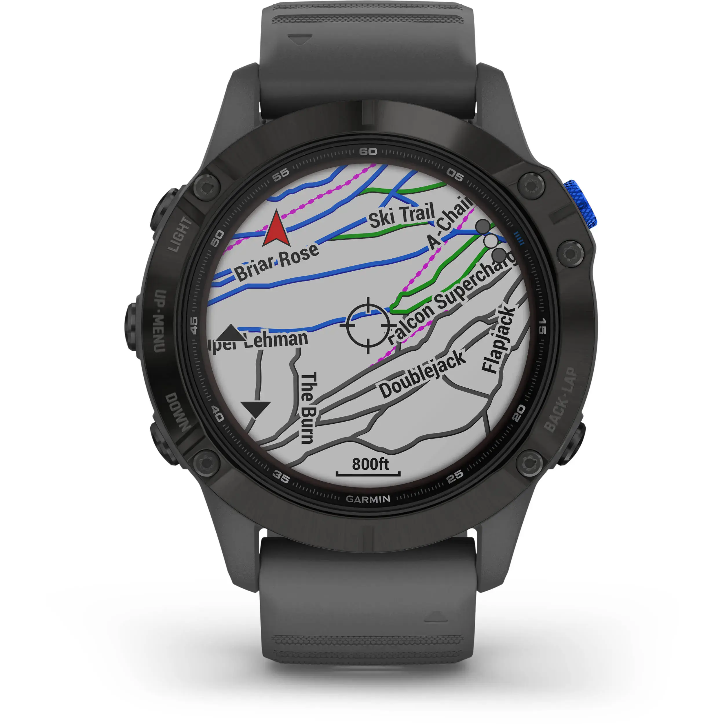 Смарт-часы Garmin Fenix 6 Pro Solar Edition Black With Gray Band (010-02410-11/10)