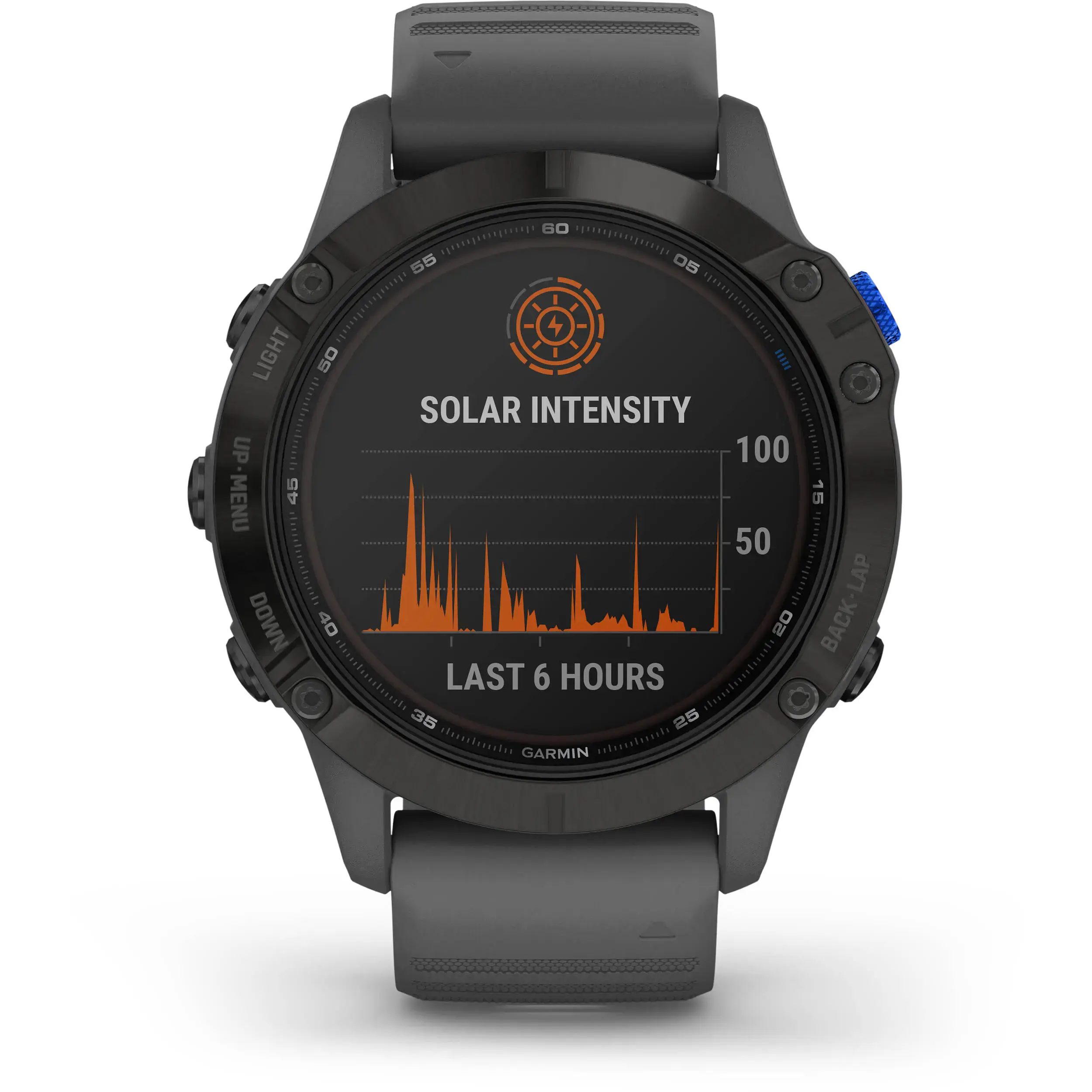 Смарт-часы Garmin Fenix 6 Pro Solar Edition Black With Gray Band (010-02410-11/10)