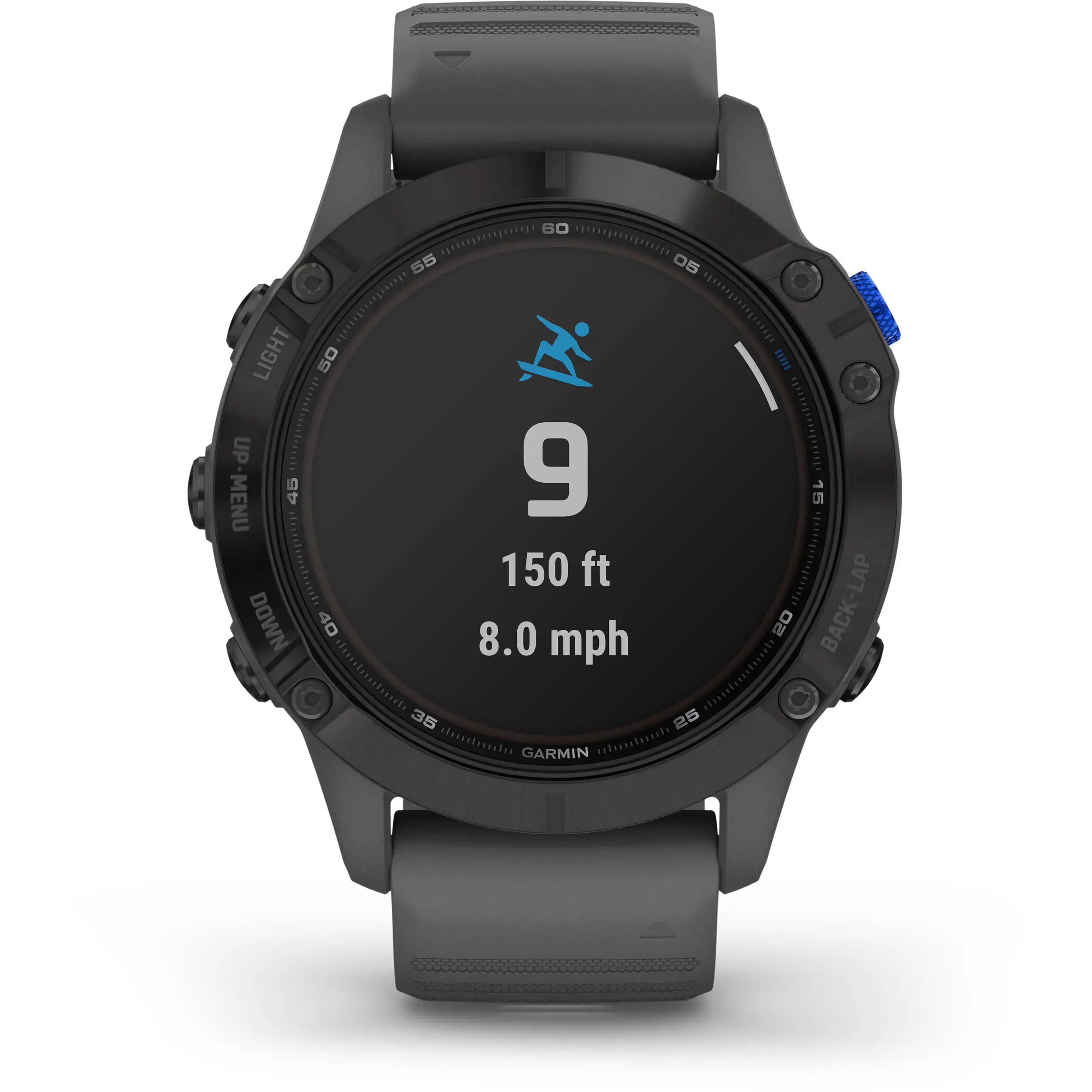 Смарт-часы Garmin Fenix 6 Pro Solar Edition Black With Gray Band (010-02410-11/10)