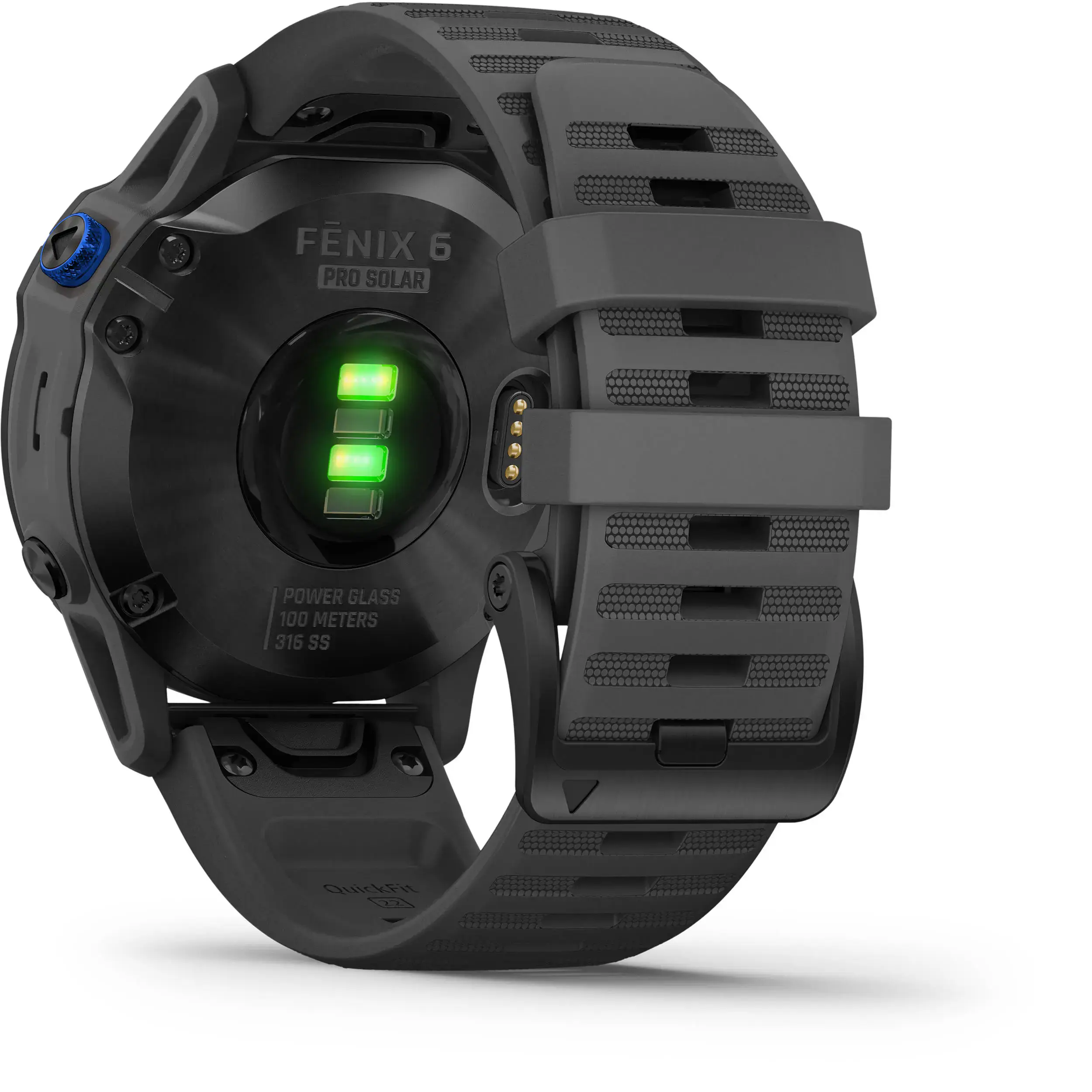 Смарт-часы Garmin Fenix 6 Pro Solar Edition Black With Gray Band (010-02410-11/10)