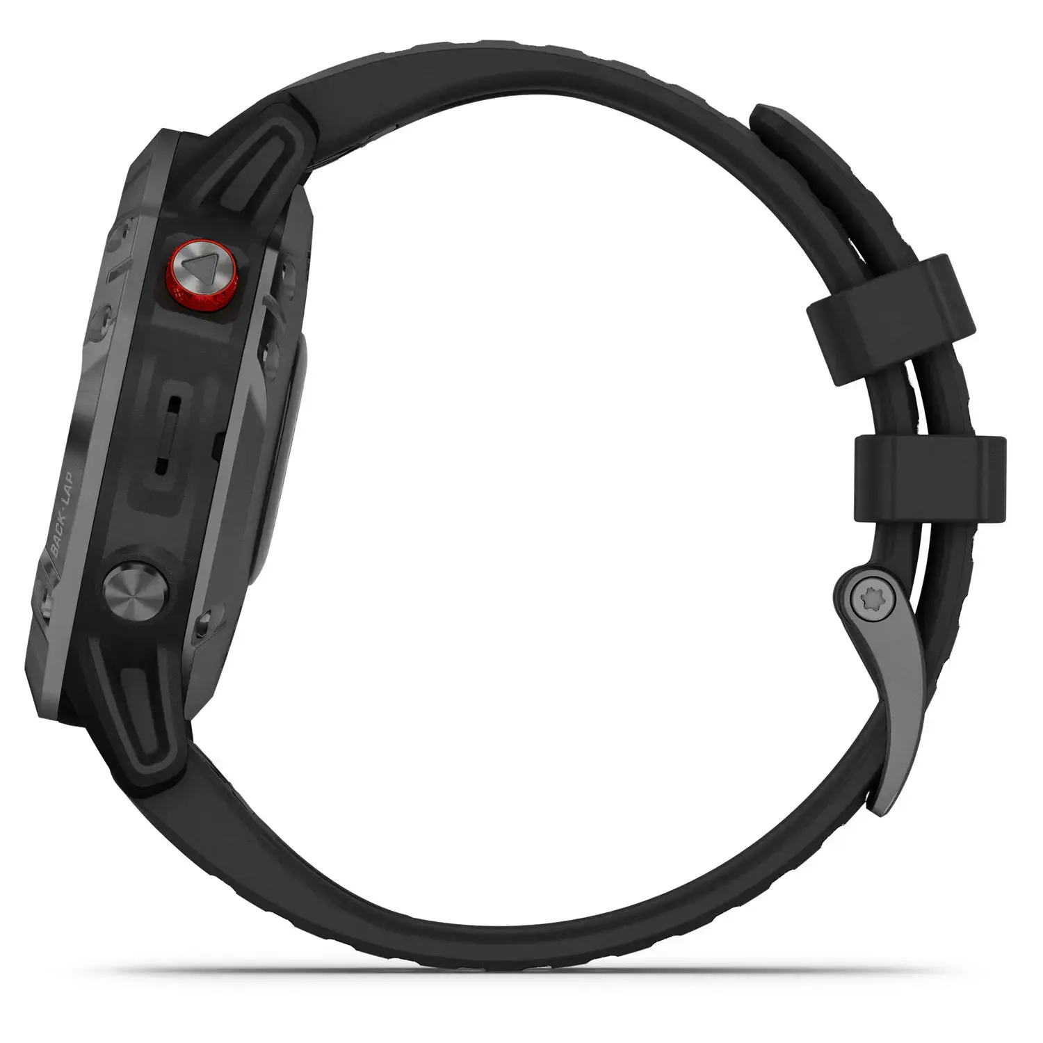 Смарт-годинник Garmin Fenix 6 Pro Solar Edition Slate Gray With Black Band (010-02410-15/14)