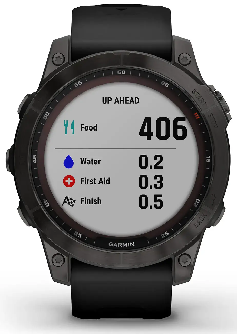 Смарт-часы Garmin Fenix 7 Sapphire Solar Carbon Gray DLC Titanium with Black Band (010-02540-20/21)