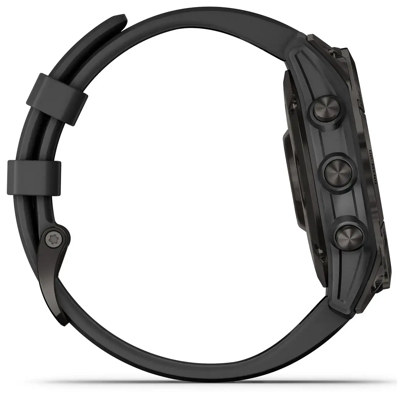 Смарт-часы Garmin Fenix 7 Sapphire Solar Black DLC Titanium with Black Band (010-02540-34/35)