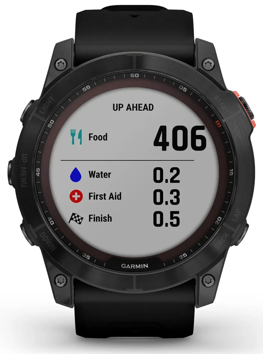 Смарт-годинник Garmin Fenix 7X Solar Slate Gray with Black Band (010-02541-00/01)