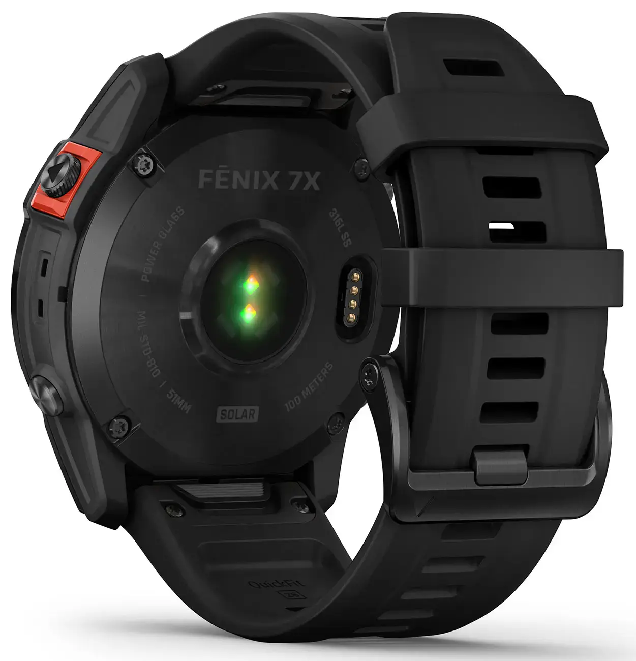 Смарт-годинник Garmin Fenix 7X Solar Slate Gray with Black Band (010-02541-00/01)