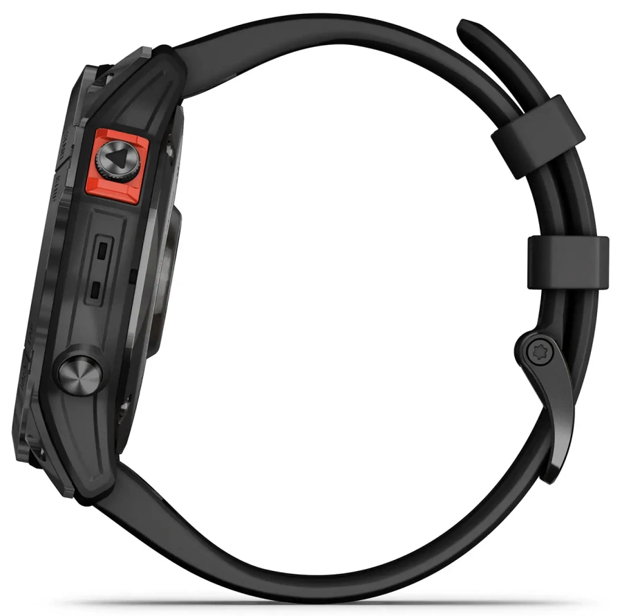 Смарт-годинник Garmin Fenix 7X Solar Slate Gray with Black Band (010-02541-00/01)