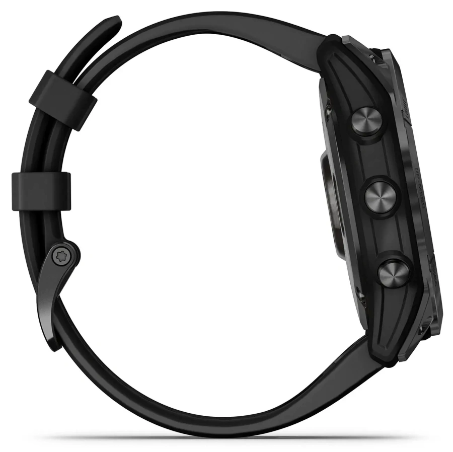Смарт-годинник Garmin Fenix 7X Solar Slate Gray with Black Band (010-02541-00/01)