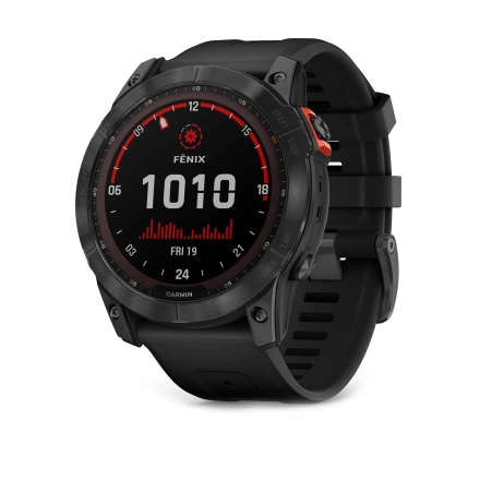 Смарт-часы Garmin Fenix 7X Solar Slate Gray with Black Band (010-02541-00/01)