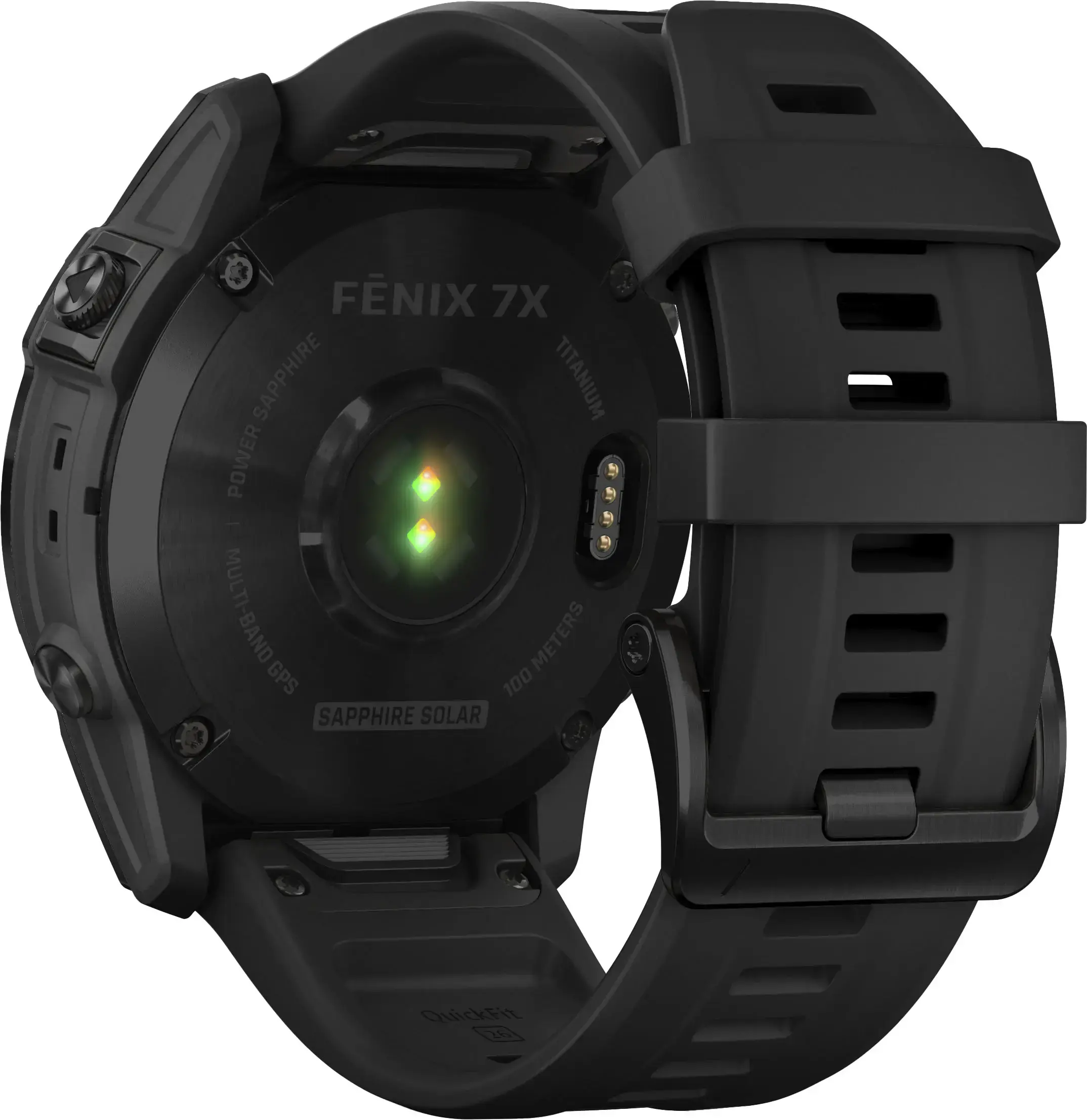Б/У Смарт-часы Garmin Fenix 7X Sapphire Solar Black DLC Titanium with Black Band (010-02541-22/23) - Состояние: хороший | Аккумулятор: 100% | Комплектация: полный | Гарантія: 1 мес.