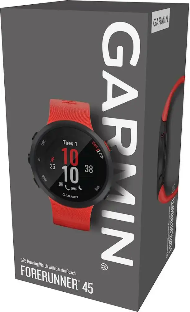 Смарт-часы Garmin Forerunner 45 Lava Red (010-02156-16)