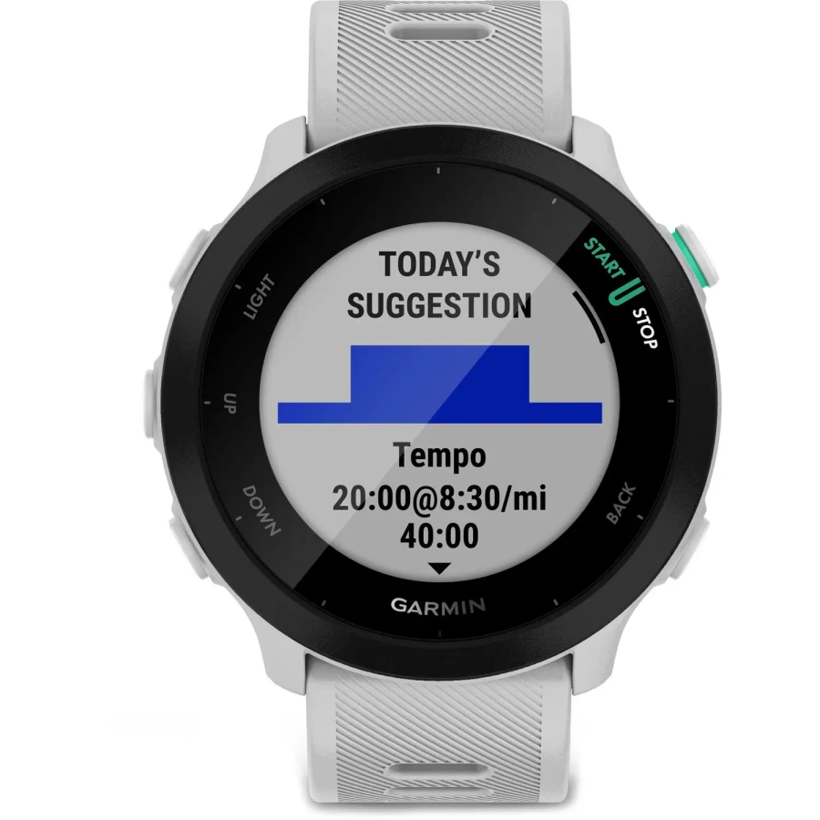 Смарт-годинник Garmin Forerunner 55 - White (010-02562-11)