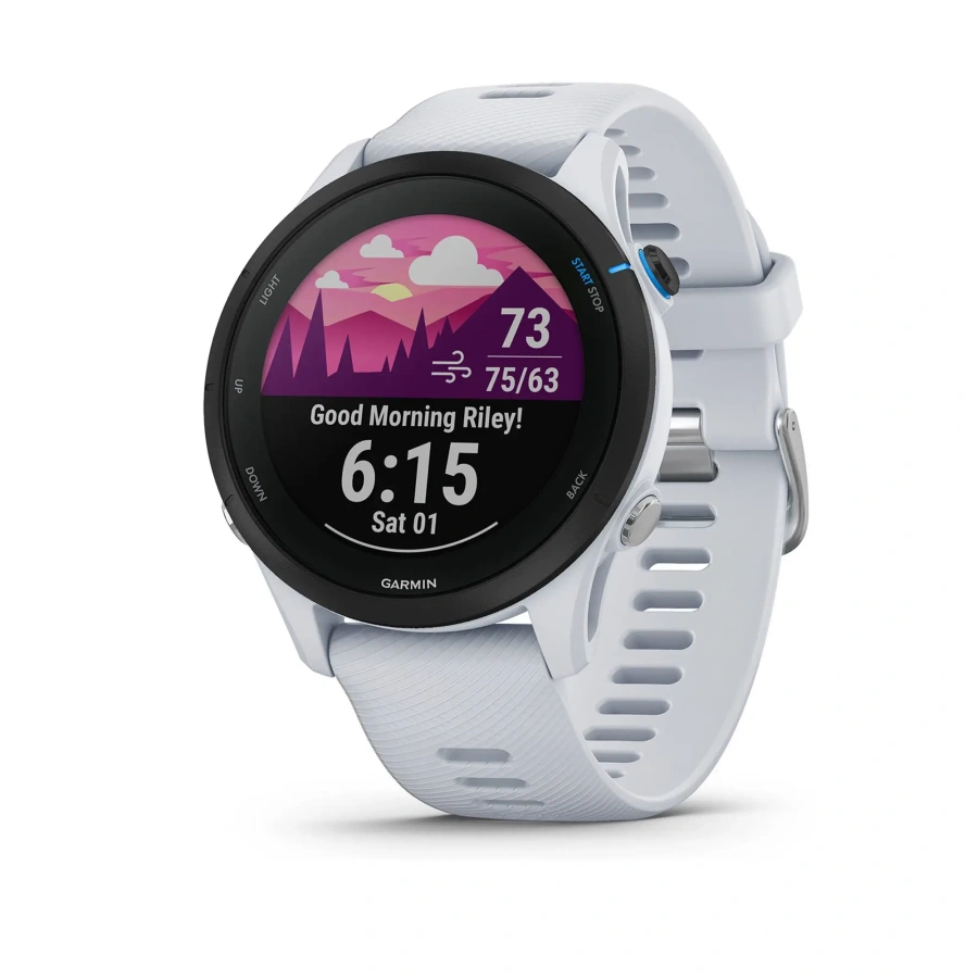 Смарт-годинник Garmin Forerunner 255 Music Whitestone (010-02641-21/31)