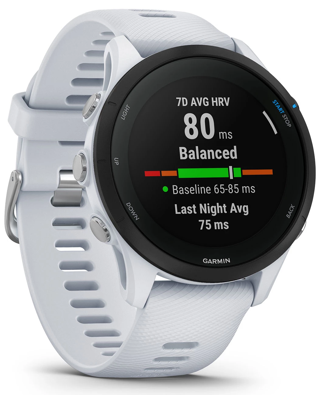 Смарт-часы Garmin Forerunner 255 Music Whitestone (010-02641-21/31)