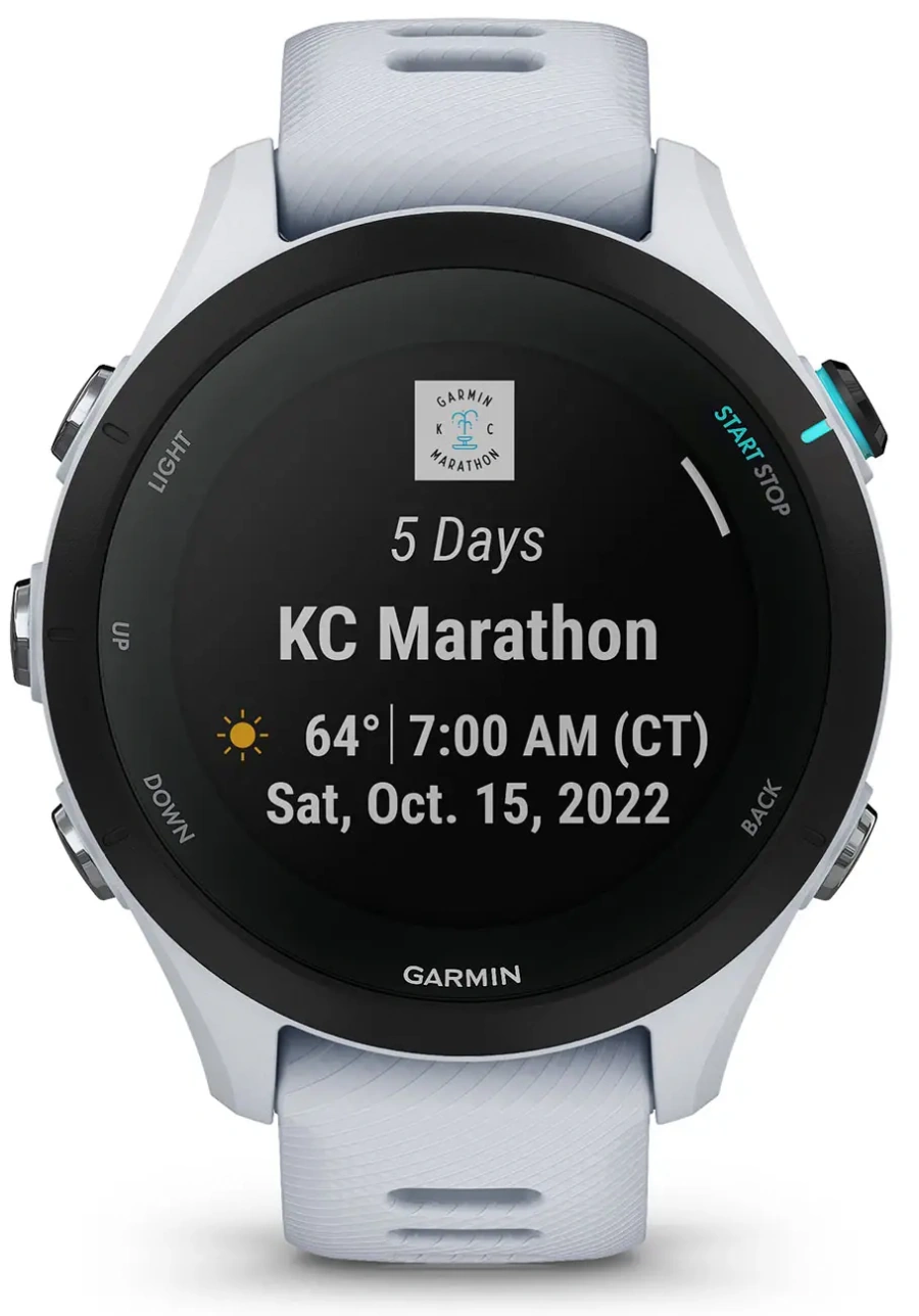 Смарт-годинник Garmin Forerunner 255S Music Whitestone (010-02641-23/33)