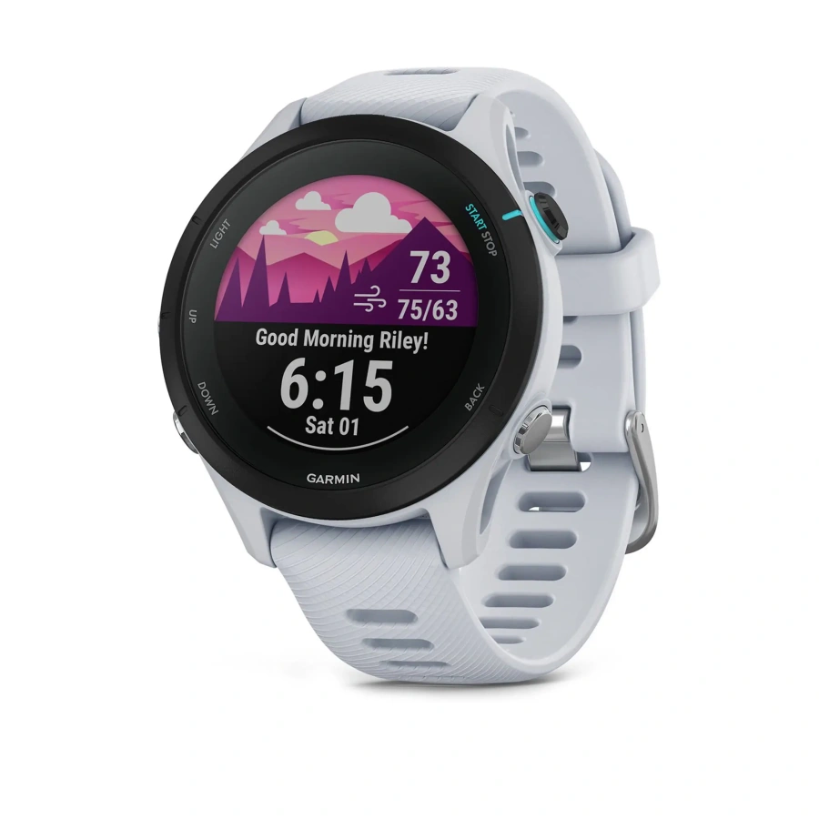 Смарт-годинник Garmin Forerunner 255S Music Whitestone (010-02641-23/33)
