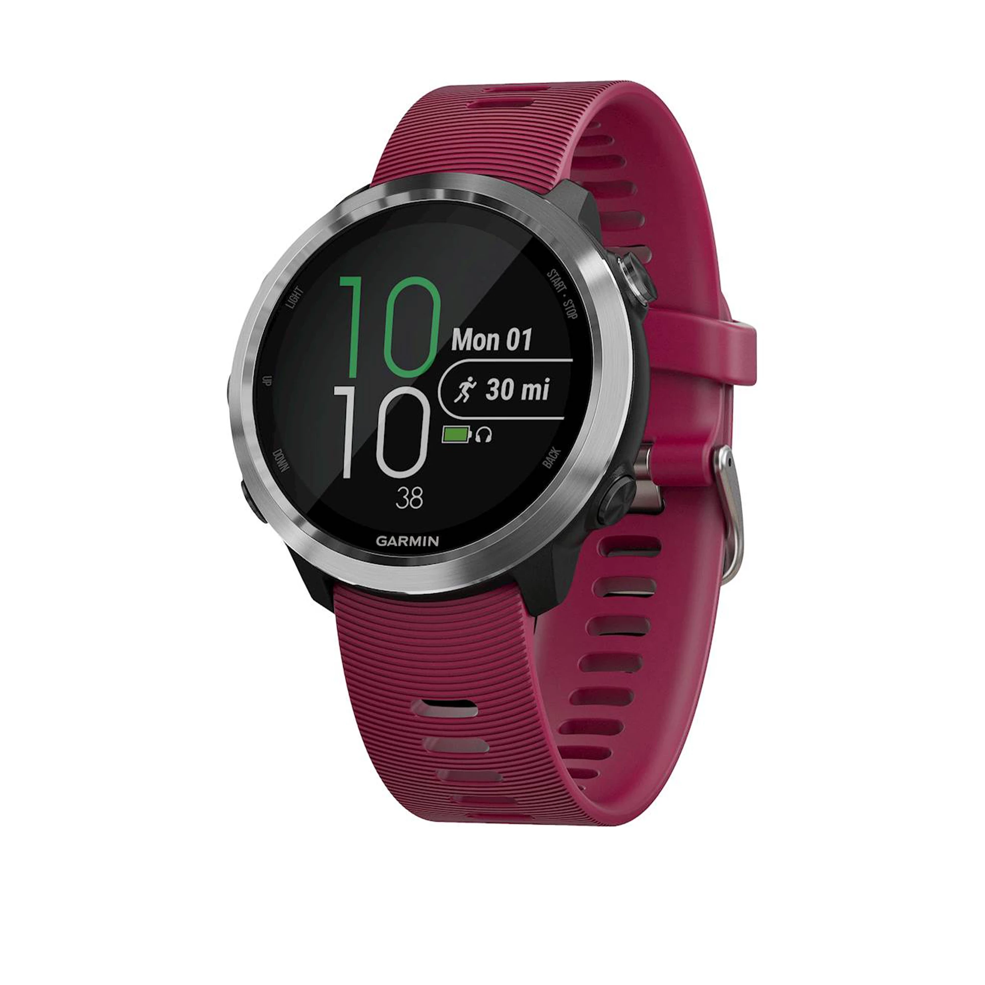Смарт-годинник Garmin Forerunner 645 Music With Cerise Colored Band (010-01863-31)