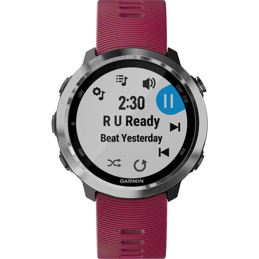 Смарт-годинник Garmin Forerunner 645 Music With Cerise Colored Band (010-01863-31)