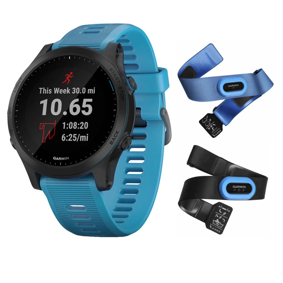 Смарт-годинник Garmin Forerunner 945 HRM Bundle (010-02063-10/11)
