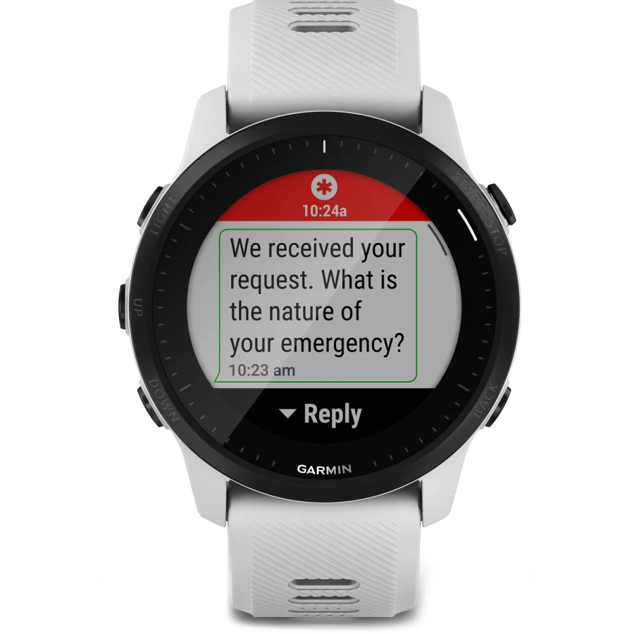 Смарт-годинник Garmin Forerunner 945 LTE Whitestone (010-02383-21)