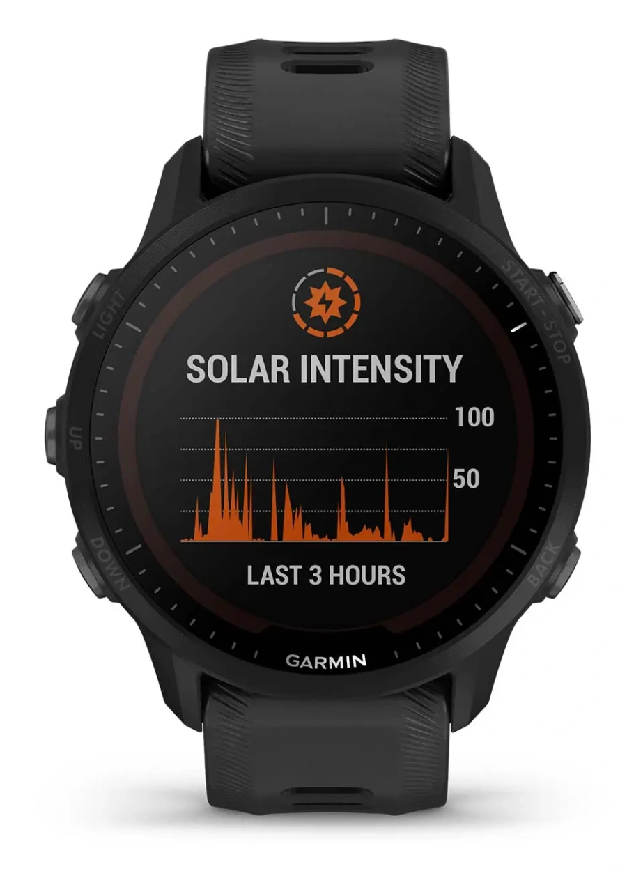 Смарт-годинник Garmin Forerunner 955 Solar Black (010-02638-00/20)