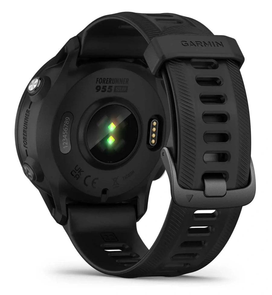 Смарт-годинник Garmin Forerunner 955 Solar Black (010-02638-00/20)
