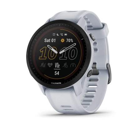 Смарт-годинник Garmin Forerunner 955 Solar Whitestone (010-02638-01/21)