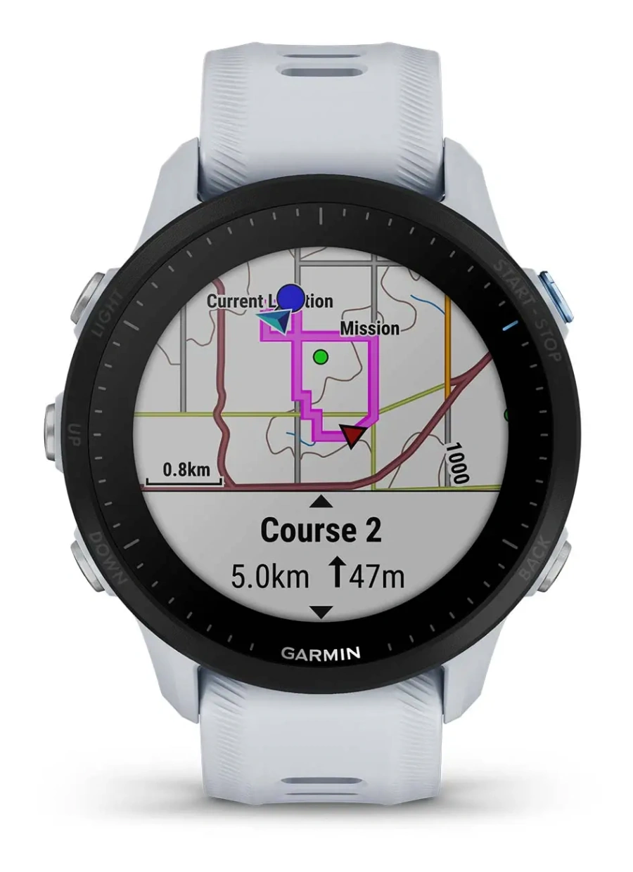 Смарт-годинник Garmin Forerunner 955 Whitestone (010-02638-11/31)