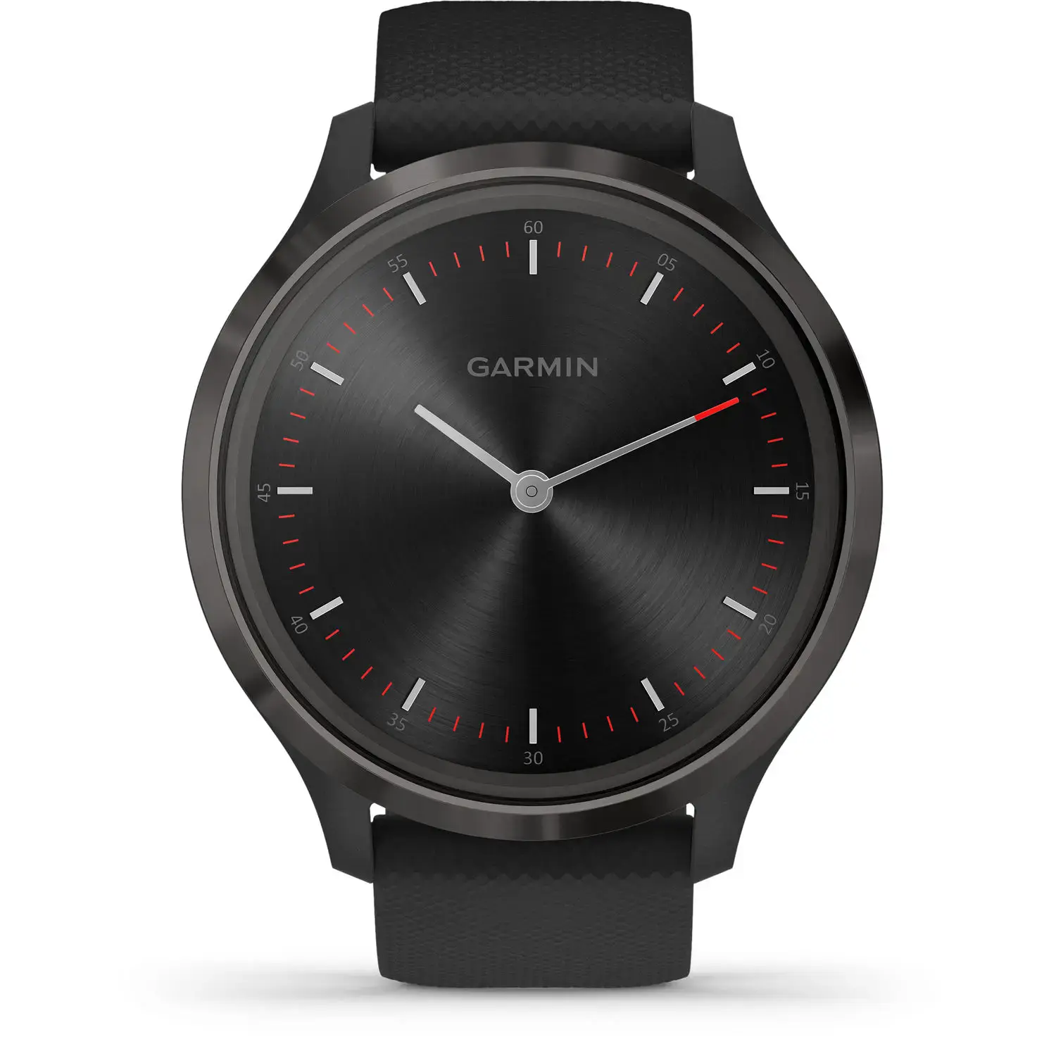 Смарт-часы Garmin Vivomove 3 Slate Stainless Steel Bezel w. Black and Silicone B. (010-02239-01)