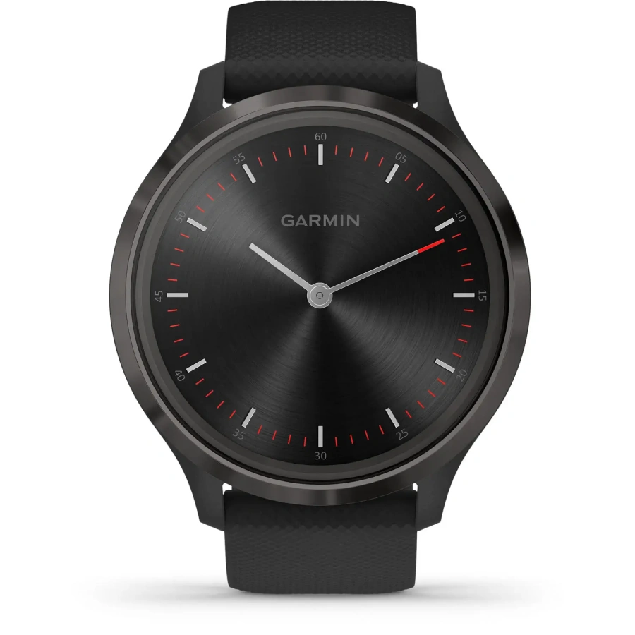 Смарт-годинник Garmin Vivomove 3 Slate Stainless Steel Bezel w. Black and Silicone B. (010-02239-01)