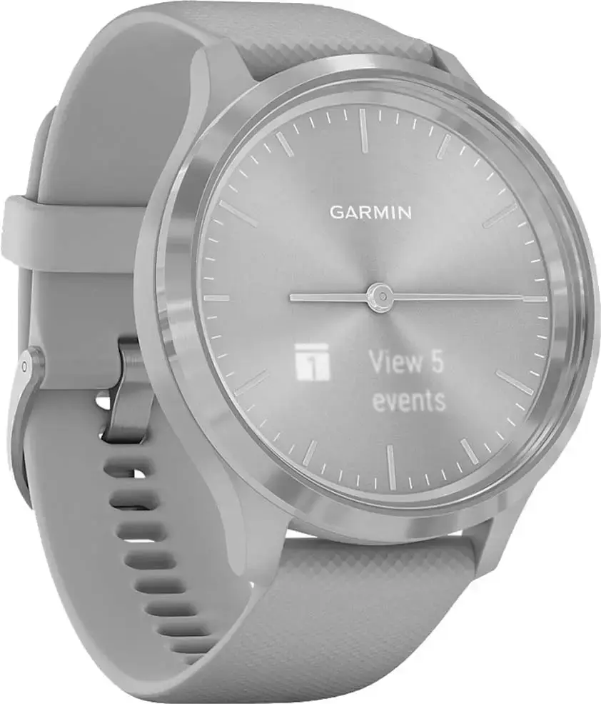 Смарт-часы Garmin Vivomove 3 Sport Grey-Silver Silicone (010-02239-20)