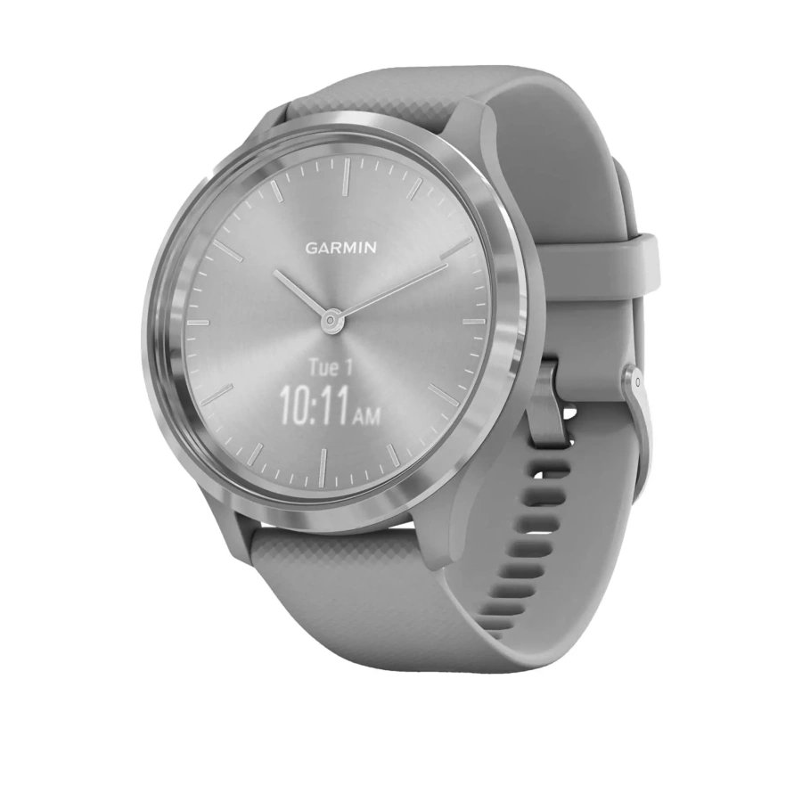 Смарт-годинник Garmin Vivomove 3 Sport Grey-Silver Silicone (010-02239-20)