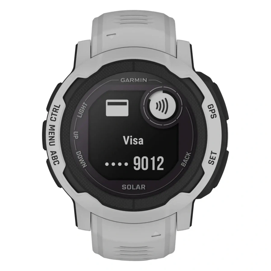 Смарт-годинник Garmin Instinct 2 Solar - Mist Gray (010-02627-01/11)
