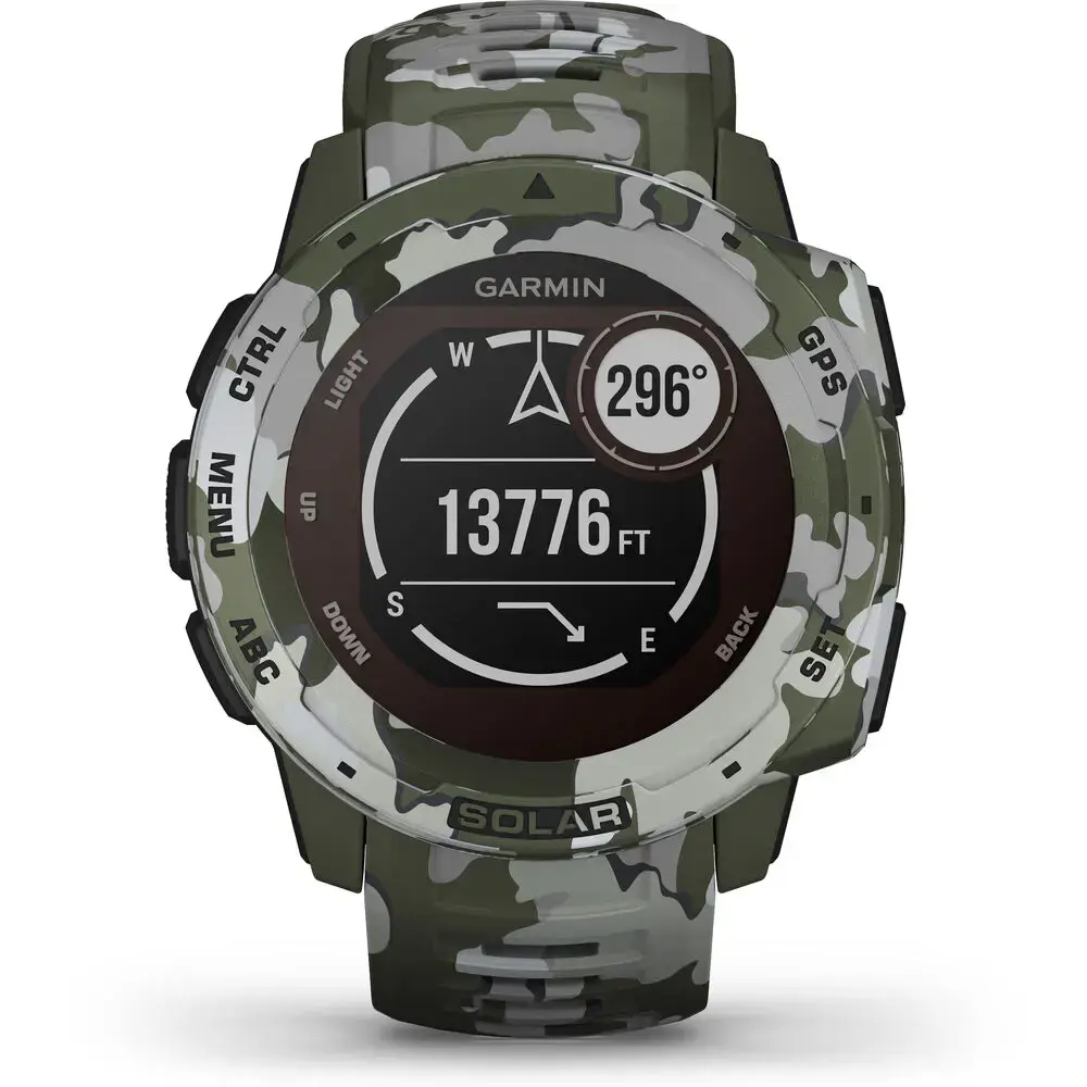 Смарт-часы Garmin Instinct Solar Lichen Camo (010-02293-06)