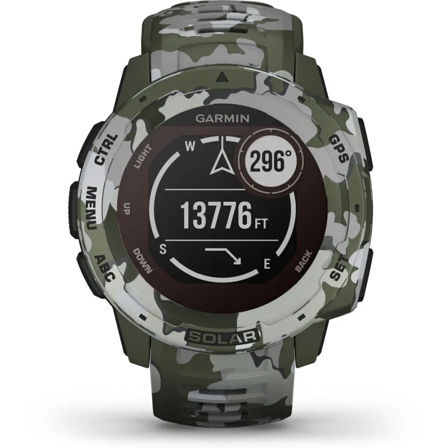 Смарт-годинник Garmin Instinct Solar Lichen Camo (010-02293-06)