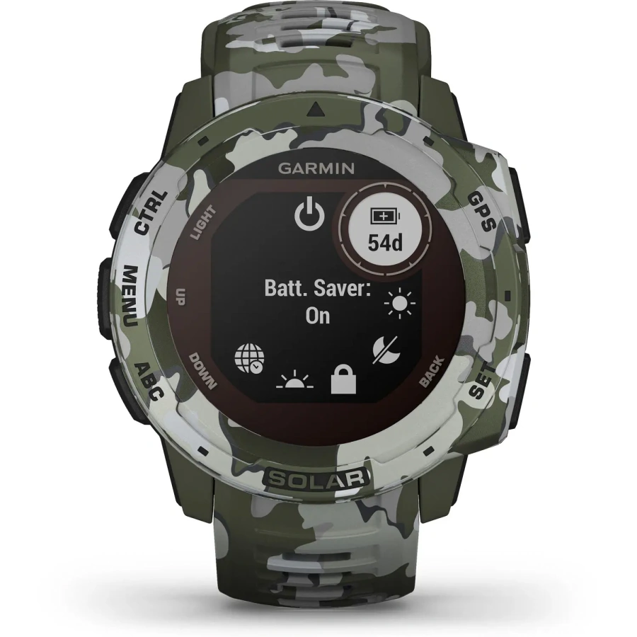 Смарт-годинник Garmin Instinct Solar Lichen Camo (010-02293-06)