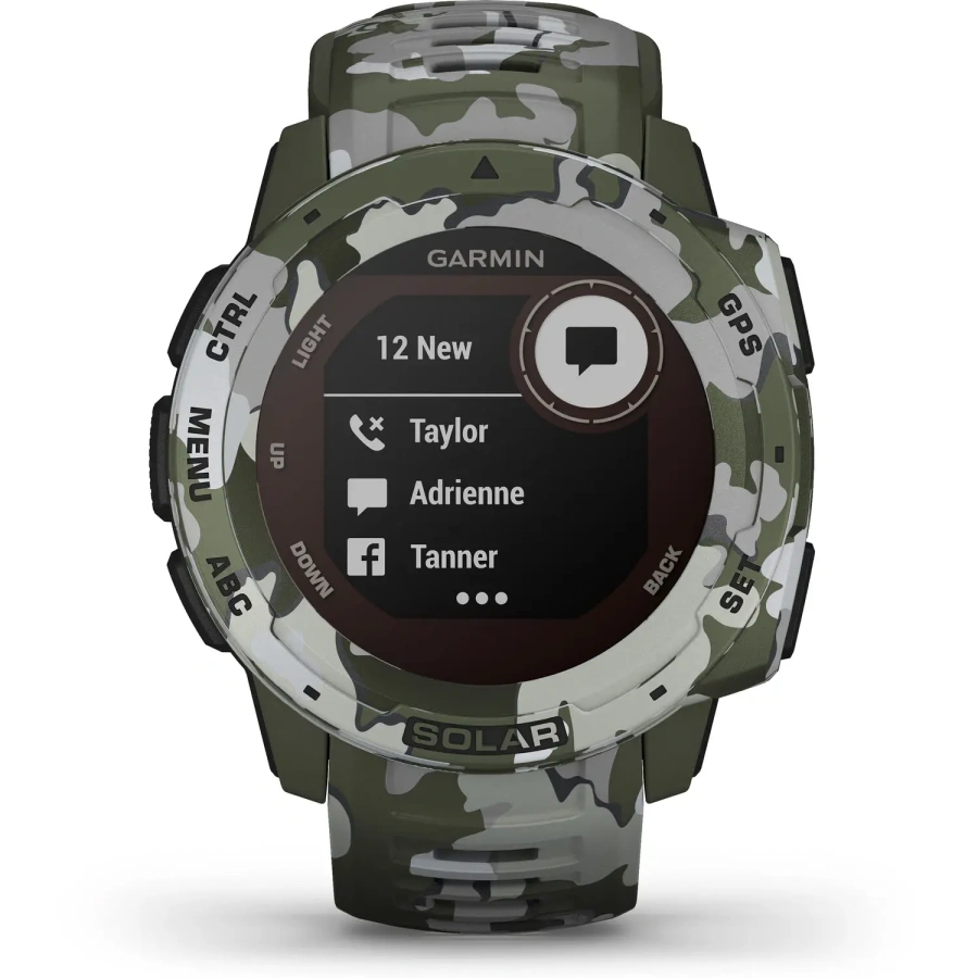 Смарт-годинник Garmin Instinct Solar Lichen Camo (010-02293-06)