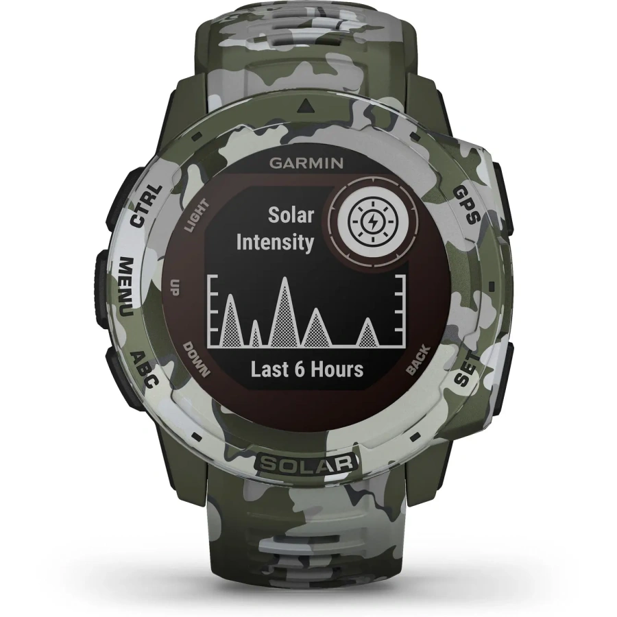 Смарт-годинник Garmin Instinct Solar Lichen Camo (010-02293-06)