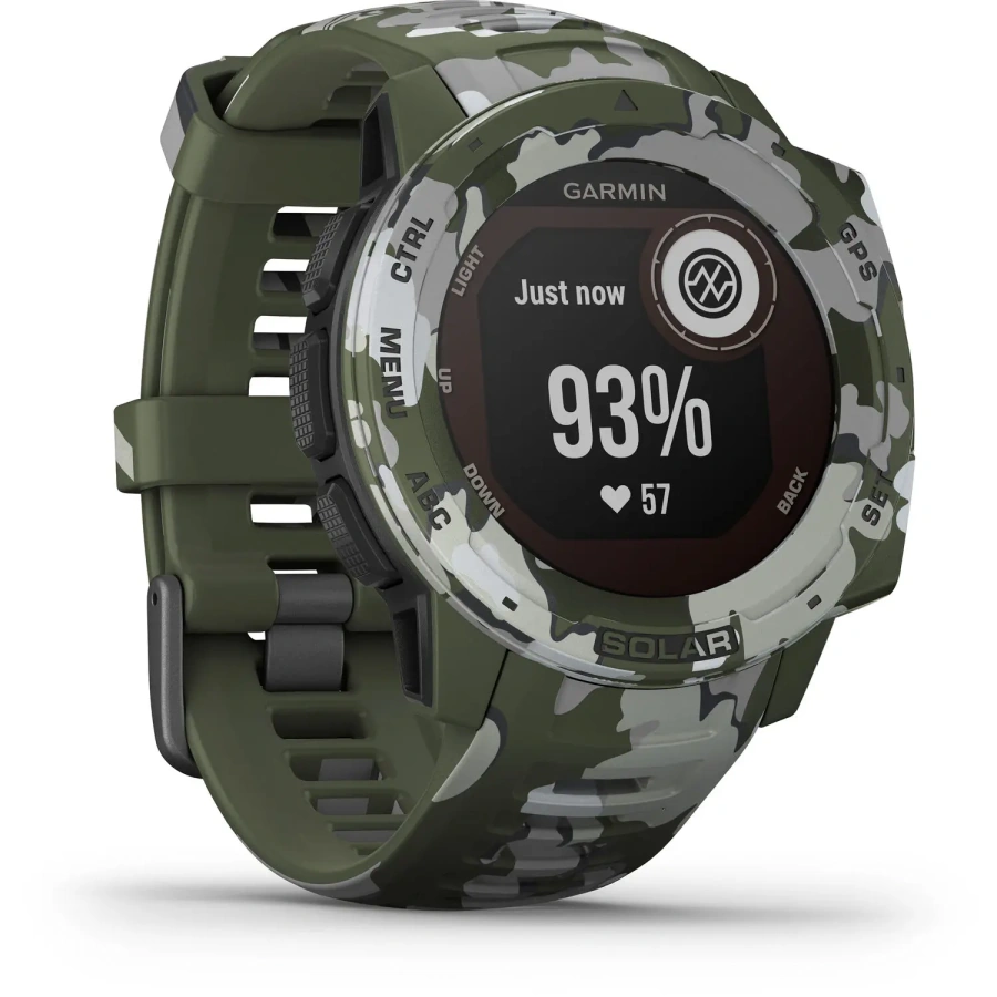 Смарт-годинник Garmin Instinct Solar Lichen Camo (010-02293-06)