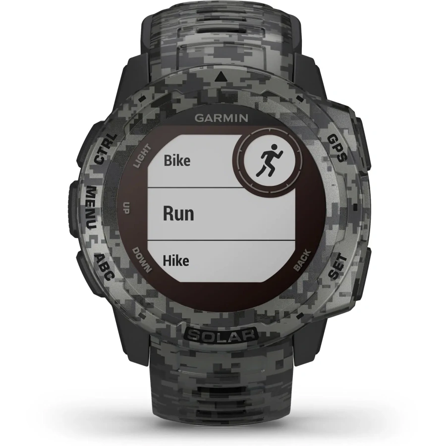 Смарт-годинник Garmin Instinct Solar Graphite Camo (010-02293-05)