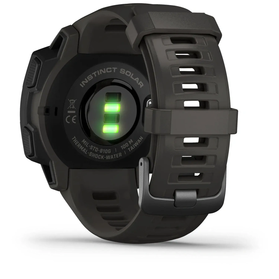 Смарт-годинник Garmin Instinct Solar Graphite (010-02293-00)