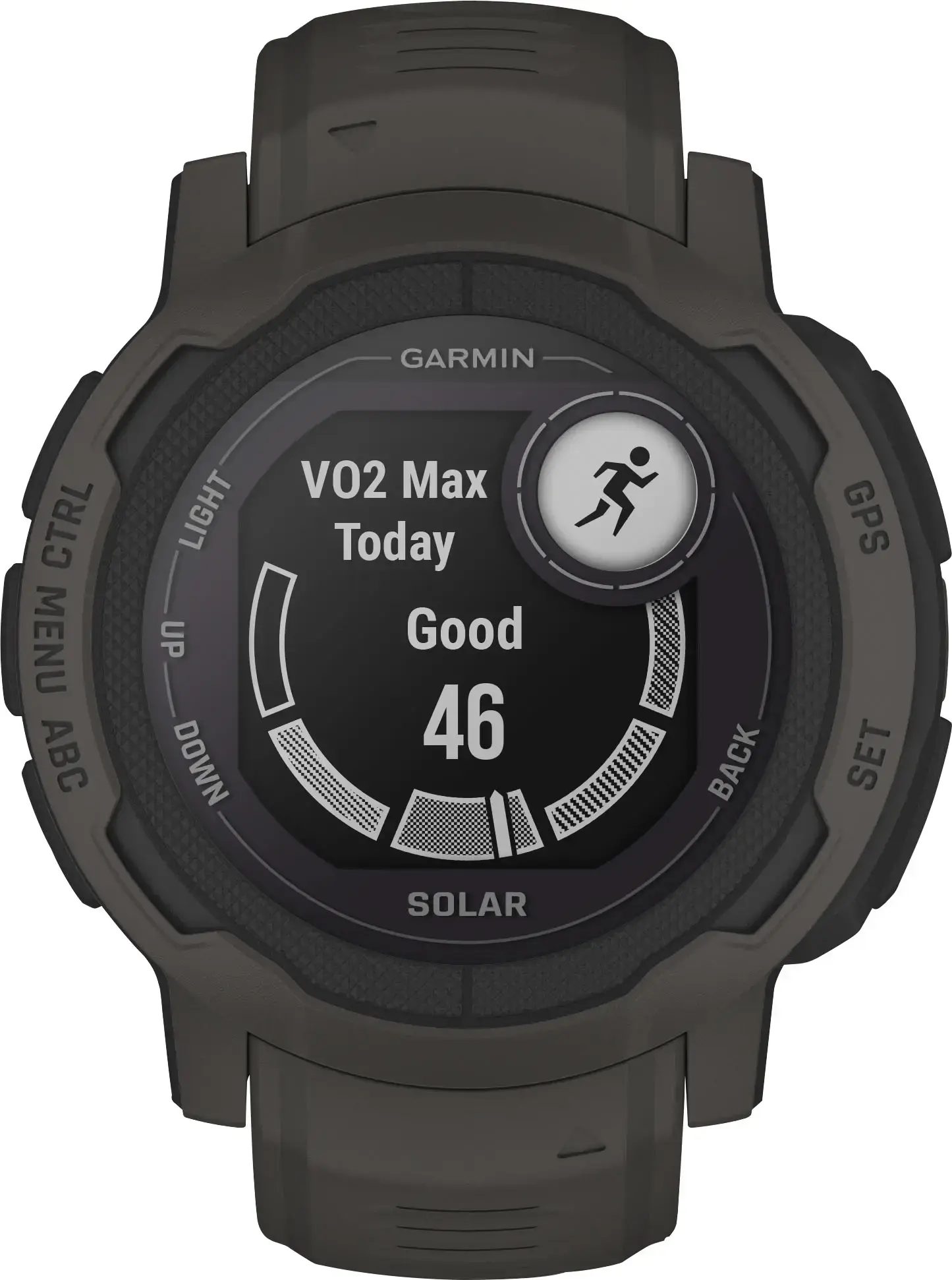 Смарт-часы Garmin Instinct 2 Solar Graphite (010-02627-00/10)