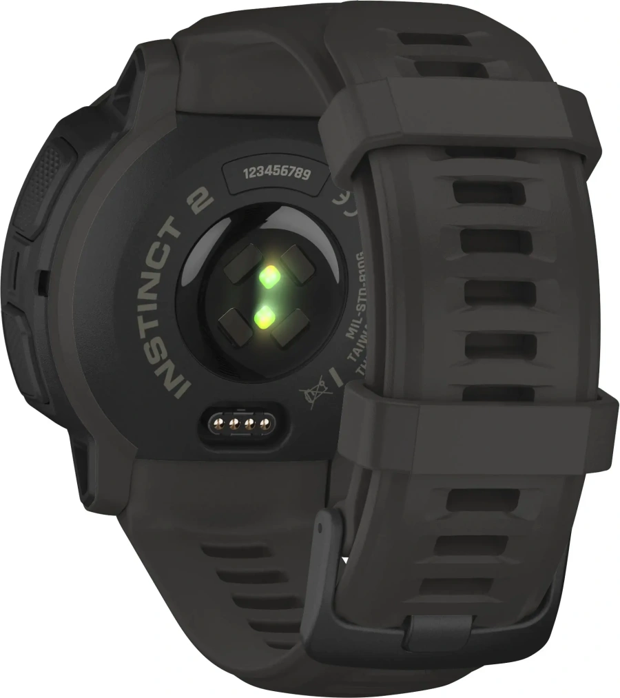 Смарт-годинник Garmin Instinct 2 Solar Graphite (010-02627-00/10)