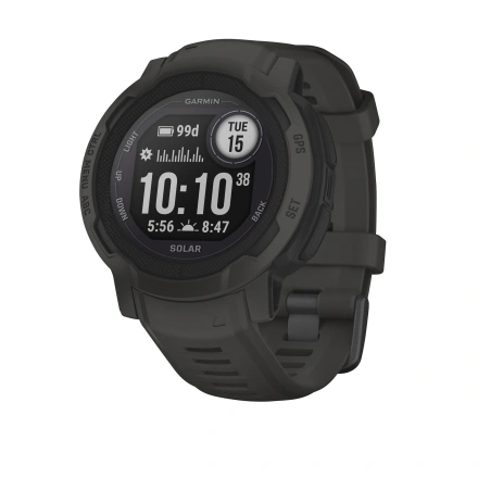 Смарт-годинник Garmin Instinct 2 Solar Graphite (010-02627-00/10)