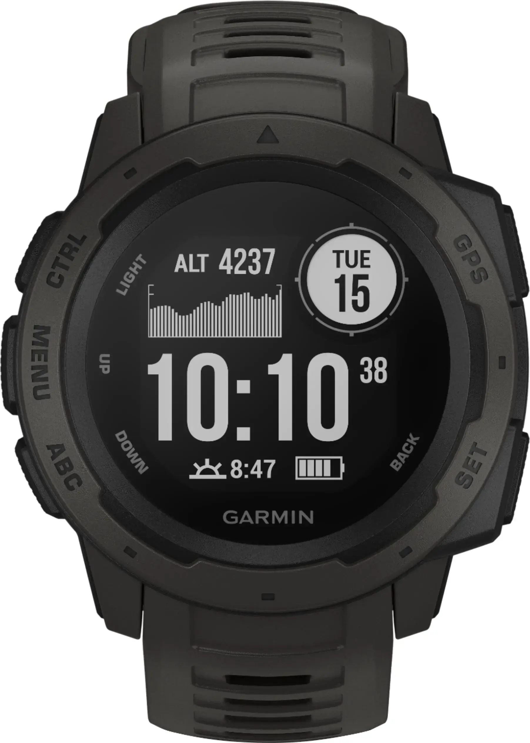Смарт-годинник Garmin Instinct Graphite (010-02064-00)