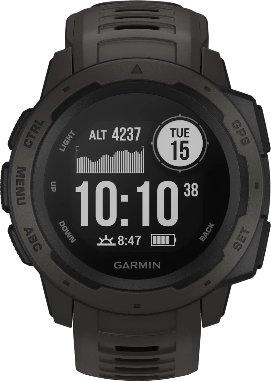 Смарт-часы Garmin Instinct Graphite (010-02064-00)